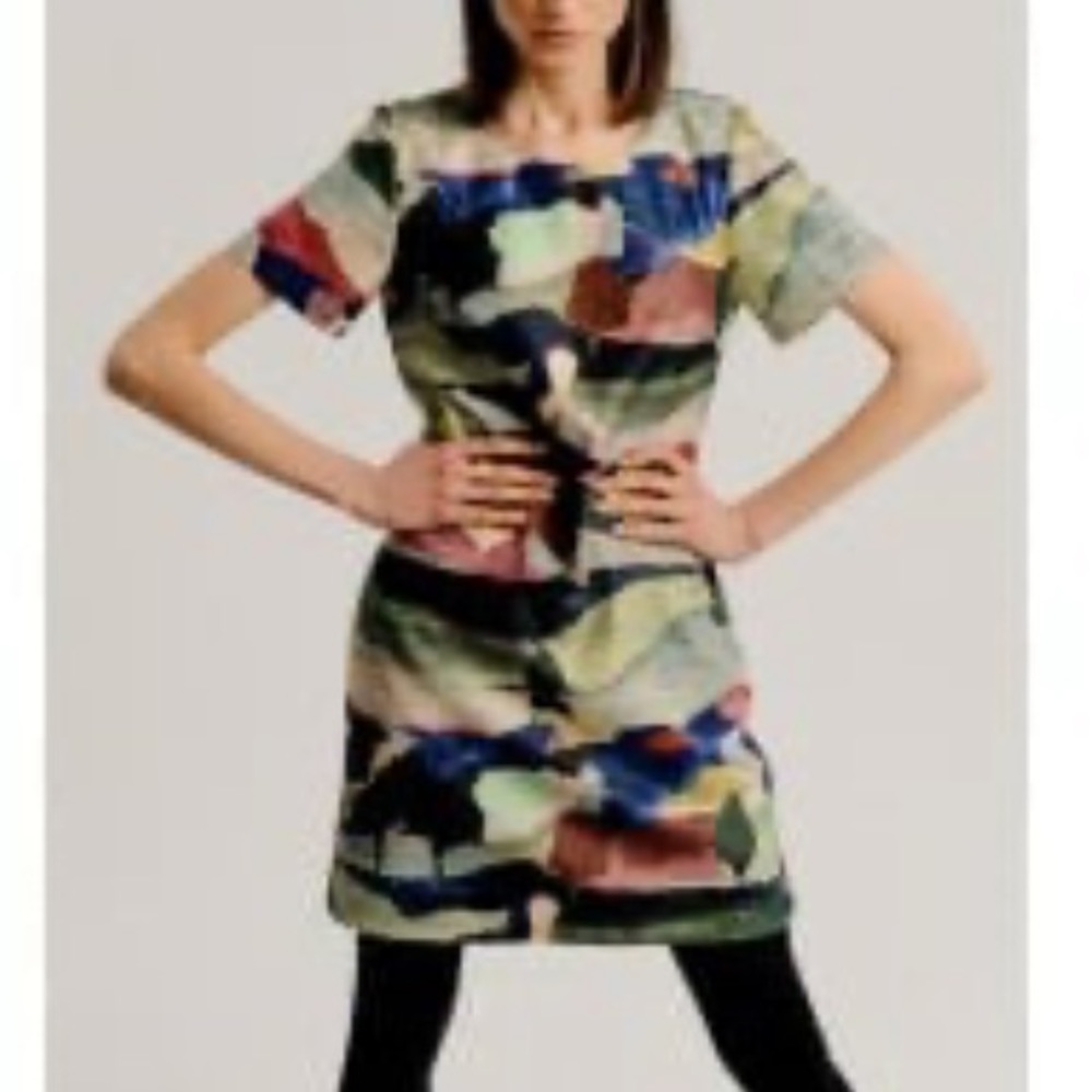 Molly Bracken Multi Colored Woven Dress